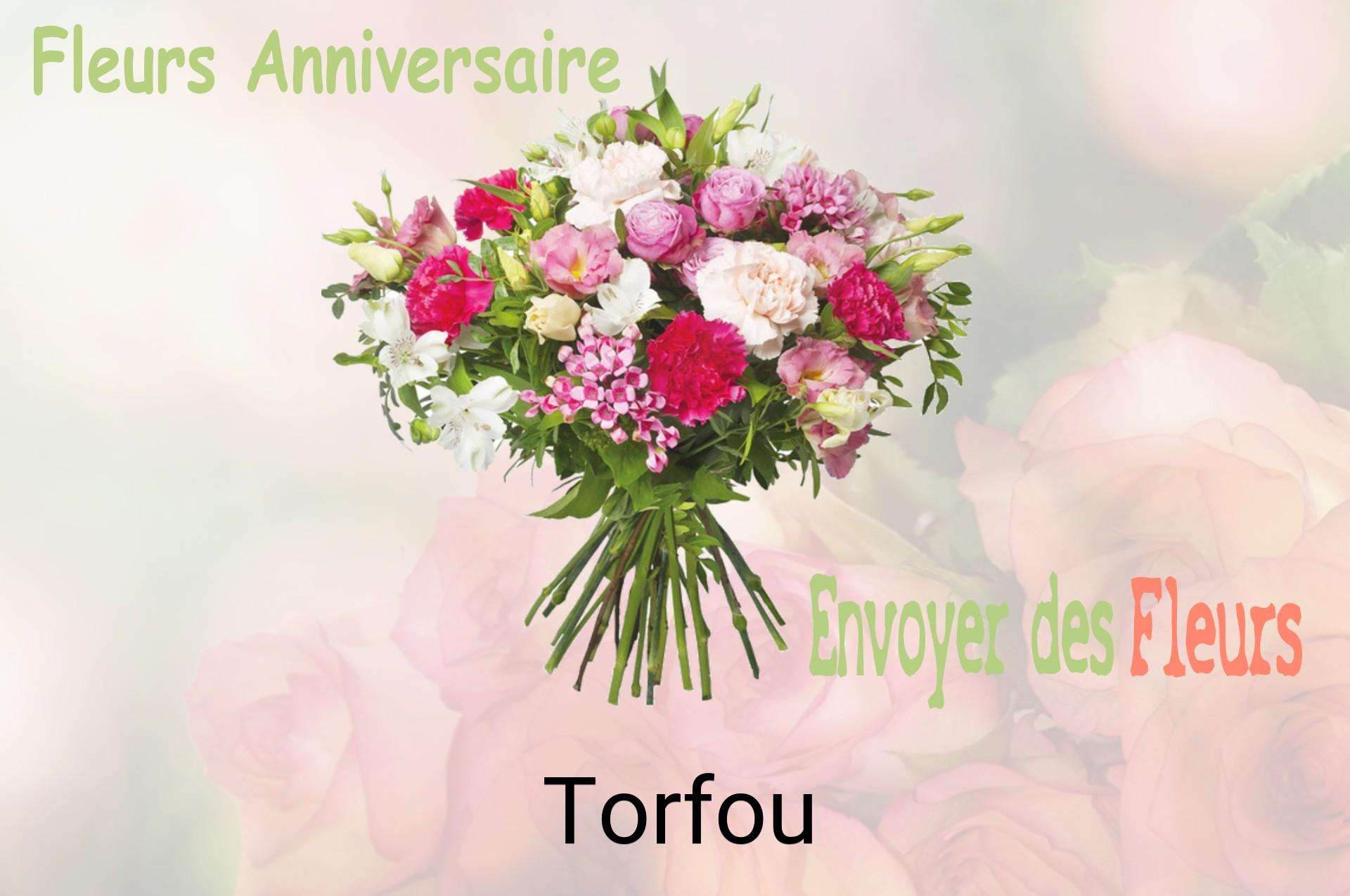 Bouquet de fleurs d’anniversaire livré à Torfou