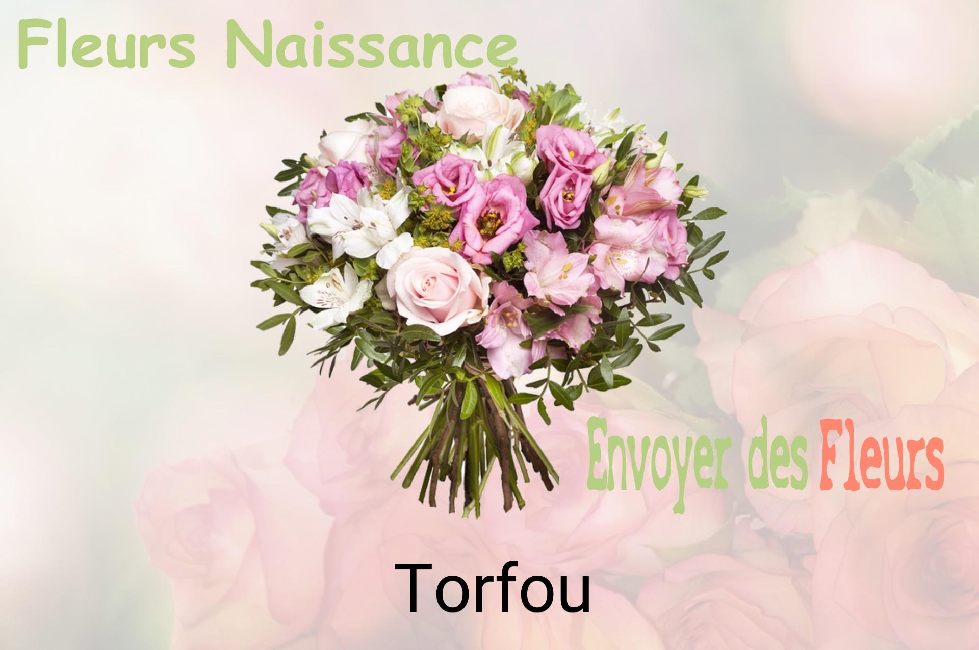 Bouquet de fleurs de naissance livré à Torfou